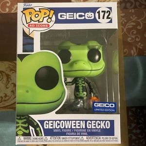 Geicoween Green Gecko Funko Pop (Geico LE